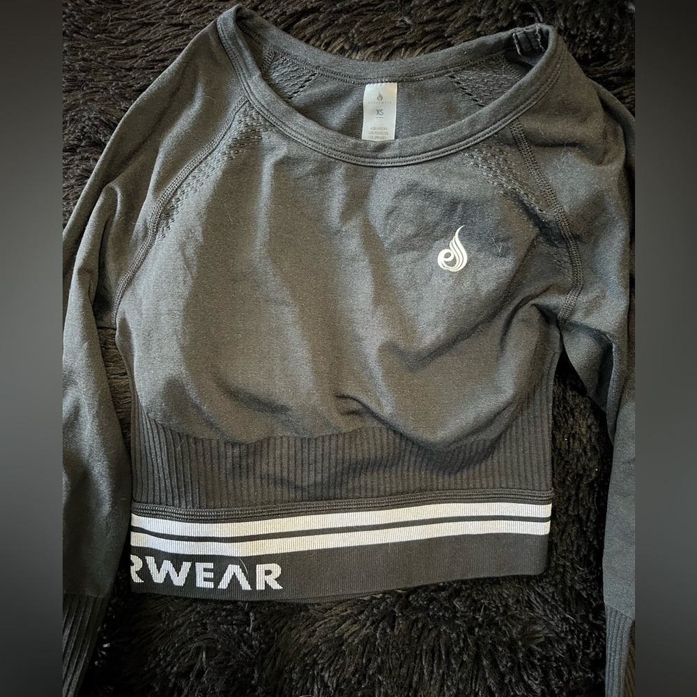 Long sleeve ryderwear compression top